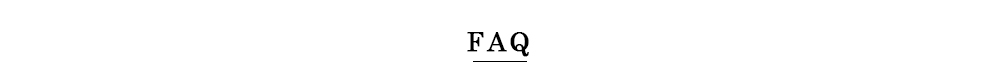 FAQ